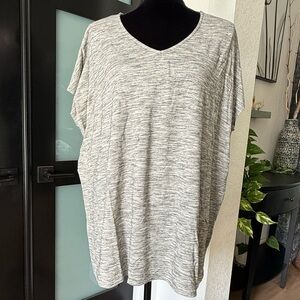 Extra Soft Boxy Gray Women's Top XL